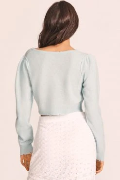 LoveShackFancy Lune Crop Pullover