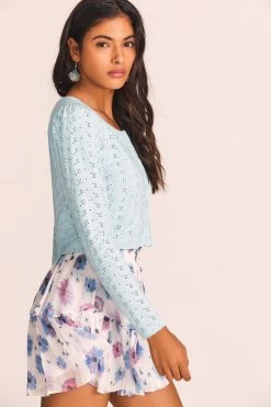 LoveShackFancy Jonah Crop Cardigan