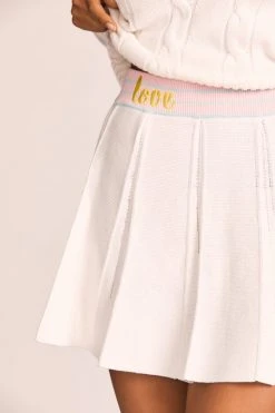 LoveShackFancy New Arrivals Roz Mini Skirt
