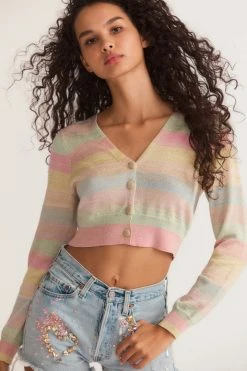 LSF Asteria Crop Cardigan Tops