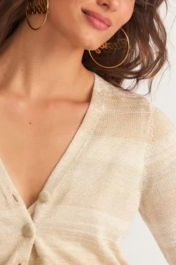 LSF Asteria Crop Cardigan Tops