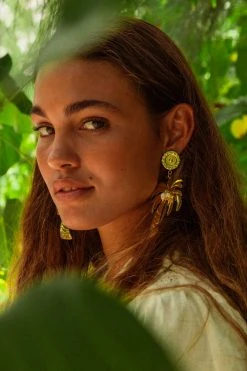 LSF LoveShackFancy X Lova Palm Tree Earrings