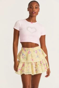LSF Ruffle Mini Skirt
