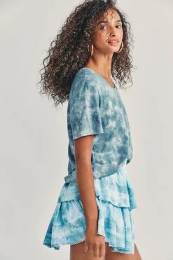 LoveShackFancy Skirts Ruffle Mini Skirt