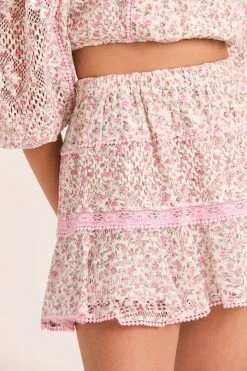 LoveShackFancy Creative Directors Picks Diamond Mini Skirt