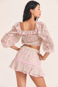 LoveShackFancy Creative Directors Picks Diamond Mini Skirt