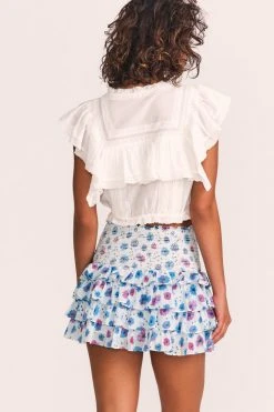 LoveShackFancy Yorkie Mini Skirt Skirts