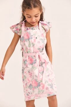 LoveShackFancy X Hedley & Bennett Little Girls Kitchen Apron 12 LoveShackFancy X Hedley & Bennett Little Girls Kitchen Apron