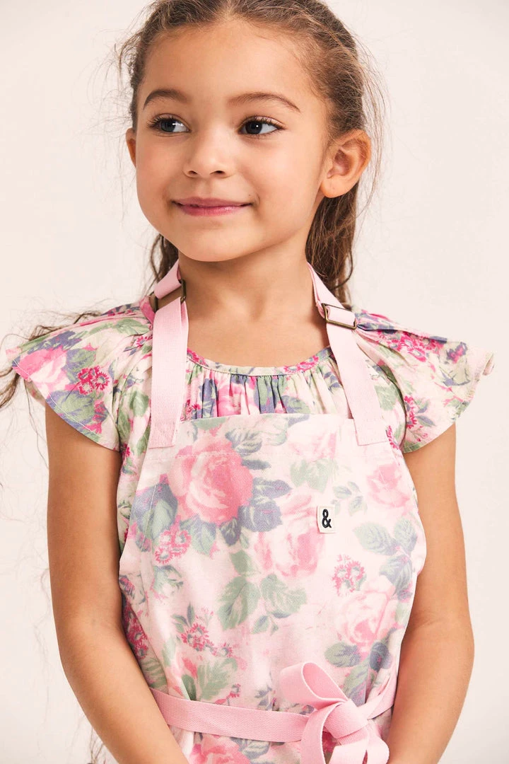 LoveShackFancy X Hedley & Bennett Little Girls Kitchen Apron 6 LoveShackFancy X Hedley & Bennett Little Girls Kitchen Apron