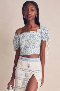 LoveShackFancy Melina Top