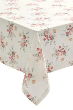 LoveShackFancy Linen Tablecloth Tablescape