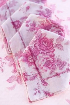 LoveShackFancy Linen Napkin Set 76 LoveShackFancy Linen Napkin Set