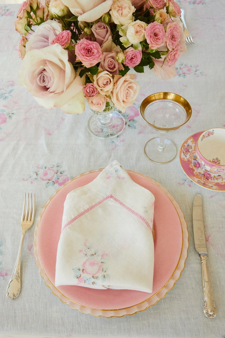 LoveShackFancy Linen Napkin Set 43 LoveShackFancy Linen Napkin Set