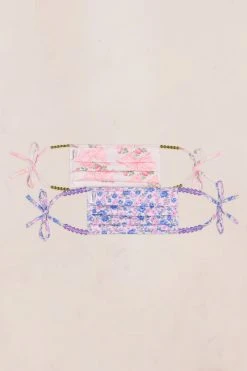 LoveShackFancy LSF X Stoney Clover Face Mask Set Accessories