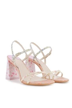LoveShackFancy X Sophia Webster Alba Mid Sandal Shoes