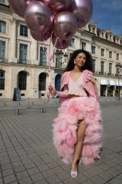 LoveShackFancy X Sophia Webster Margaux Mid Mule