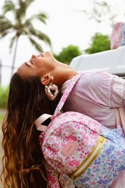 LSF LoveShackFancy X State Mini Kane Backpack LoveShackFancy X State Bags