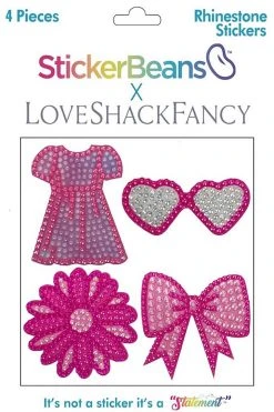 Little Girls LoveShackFancy Sticker 4-Pack